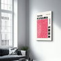 Wallity Pintura Decorativa de Vidrio Templado Multicolor 46 x 72 cm